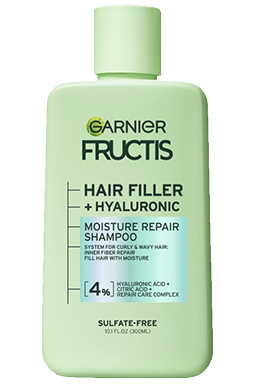 Hair Filler + Hyaluronic Moisture Repair Shampoo Pack Shot
